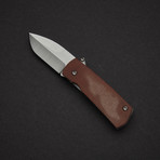 Shamsher “Paw Claw” // Brown Micarta M390 Satin Blade