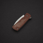 Shamsher “Paw Claw” // Brown Micarta M390 Satin Blade