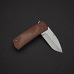 Shamsher “Paw Claw” // Brown Micarta M390 Satin Blade