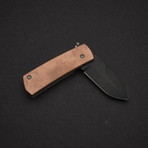 Shamsher “Paw Claw” // Copper DLC Black M390 Satin Blade