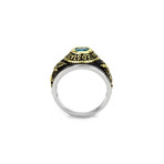 United States Air Force Ring // Silver + Gold + Black (8)