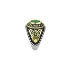 United States Army Ring // Silver + Gold + Black (7)