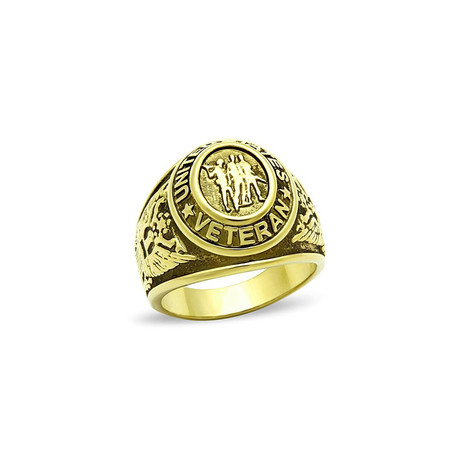 United States Veteran Ring // Gold (8)