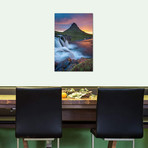 Dawn Over Kirkjufell And Kirkjufellsfoss I, Grundarfjordur, Snaefellsnes Peninsula, Vesturland, Iceland // Gareth McCormack