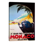 Grandprix Automobile Monaco 1933 // Vintage Apple Collection (18"W x 26"H x 1.5"D)