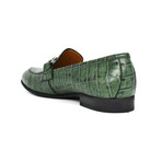Capri Croc Loafer // Green (Euro: 43)