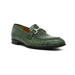 Capri Croc Loafer // Green (Euro: 43)