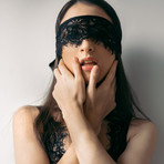 Malia Eye Mask Black // Black (OS)