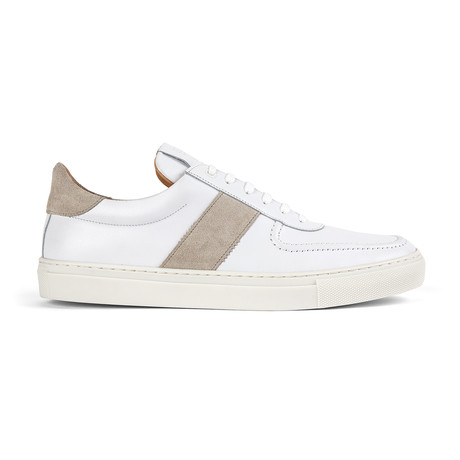 Hadfield Sneaker // White + Off White (UK: 6)