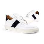 Hadfield Sneaker // White + Navy (UK: 11)