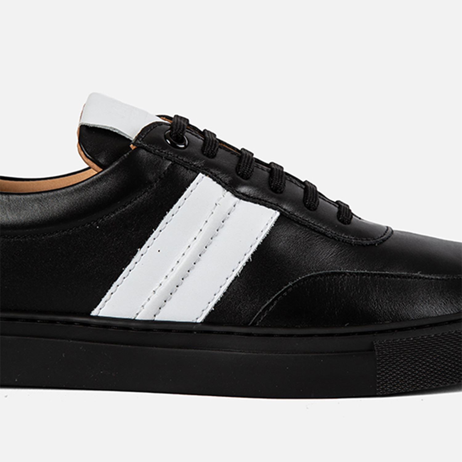Boulsover Sneaker // Black + White (UK: 12) - Goral Footwear - Touch of ...