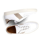 Hadfield Sneaker // White + Off White (UK: 12)