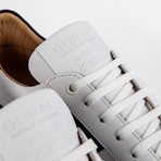 Hadfield Sneaker // White + Navy (UK: 11)