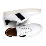 Hadfield Sneaker // White + Navy (UK: 11)