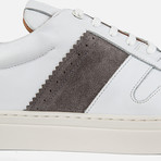 Bessemer Sneaker // White + Gray (UK: 12)