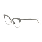 Thom Browne // Men's TB507 Round Optical Frames // Gray