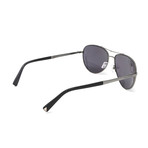 Zegna // Men's EZ0035 Sunglasses // Silver