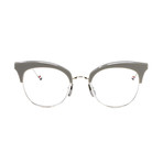 Thom Browne // Men's TB507 Round Optical Frames // Gray