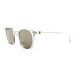 Montblanc // Men's Rectangular Sunglasses // Clear