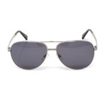 Zegna // Men's EZ0027 Sunglasses // Silver