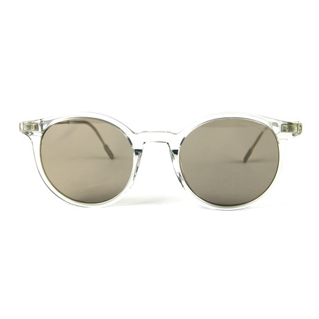 Montblanc // Men's Rectangular Sunglasses // Clear