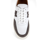 Boulsover Sneaker // White + Gray (UK: 8)