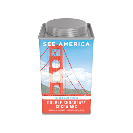 Golden Gate Bridge // See America Double Chocolate Cocoa