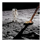 Buzz Aldrin // Apollo 11 // Inspecting the Eagle