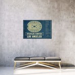 Los Angeles Staples Center // Cutler West (40"W x 26"H x 1.5"D)