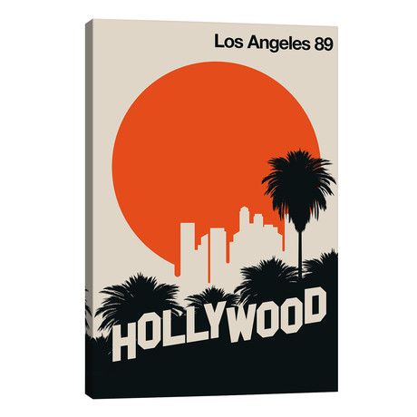 Los Angeles 89 // Bo Lundberg (26"W x 40"H x 1.5"D)