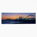 Ferris wheel on the pier, Santa Monica Pier, Santa Monica, Los Angeles County, California, USA // Panoramic Images (60"W x 20"H x 0.75"D)