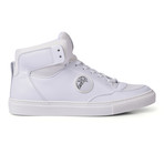 Versace Collection // Hi-Top Fashion Sneaker // White (Euro: 40)