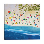 Malaga Beach // Antony Squizzato (26"W x 26"H x 1.5"D)
