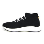 Women's Knit Sock Sport Sneaker // Black (Euro: 35)