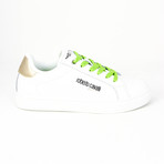 Women's Sport Sneaker // White + Gold (Euro: 37)