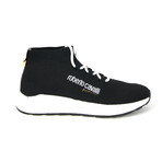 Women's Knit Sock Sport Sneaker // Black (Euro: 35)