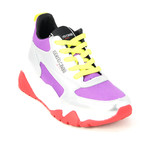 Women's Running Sneaker // White + Purple (Euro: 37)