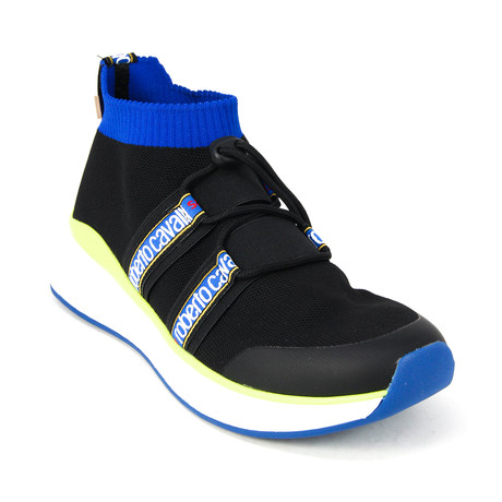 Women's Sport Sock Running Sneaker // Black (Euro: 34)