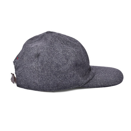 Cashmere Flat Cap // Gray (Medium)