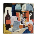 Soldier with Pipe and Bottle (w/c on paper) // Roger de la Fresnaye