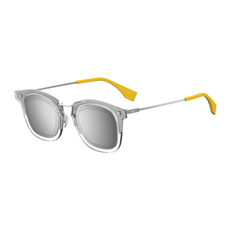 Men's Wayfarer Monogram Sunglasses // Gray + Clear