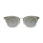 Men's Wayfarer Monogram Sunglasses // Gray + Clear