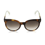 Women's Sunglasses // Tortoise + Brown Gradient