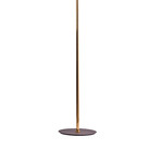 Gold Stem Floor Lamp // Two Ring