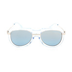 Unisex CKNYC1879S Sunglasses // Crystal Light Blue