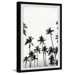 Bunch of Palms // Framed Painting Print (8"W x 12"H x 1.5"D)