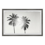 Light From the Palm // Framed Painting Print (12"W x 8"H x 1.5"D)