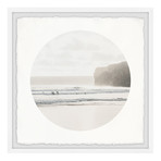 Wave Catchers // Framed Painting Print (12"W x 12"H x 1.5"D)