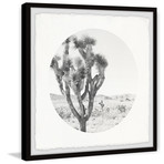 Desert Cacti // Framed Painting Print (12"W x 12"H x 1.5"D)