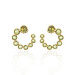 Ippolita 18k Yellow Gold Peridot Lollipop Earrings